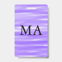 Einfache Monogramm fügen Sie den Namen Mann minima Ausweis