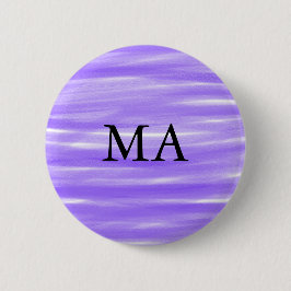 Einfache Monogramm fügen Sie den Namen Mann minima Button