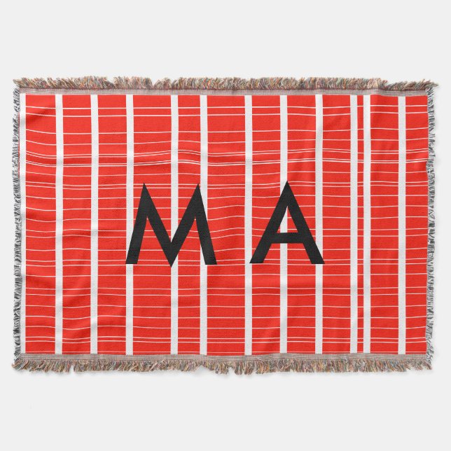 Einfache Monogramm fügen Sie den Namen Mann minima Decke (Vorderseite)