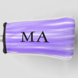 Einfache Monogramm fügen Sie den Namen Mann minima Golf Headcover