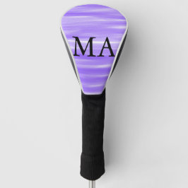 Einfache Monogramm fügen Sie den Namen Mann minima Golf Headcover