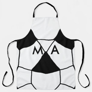 Einfache Monogramm fügen Sie den Namen Mann minima Schürze