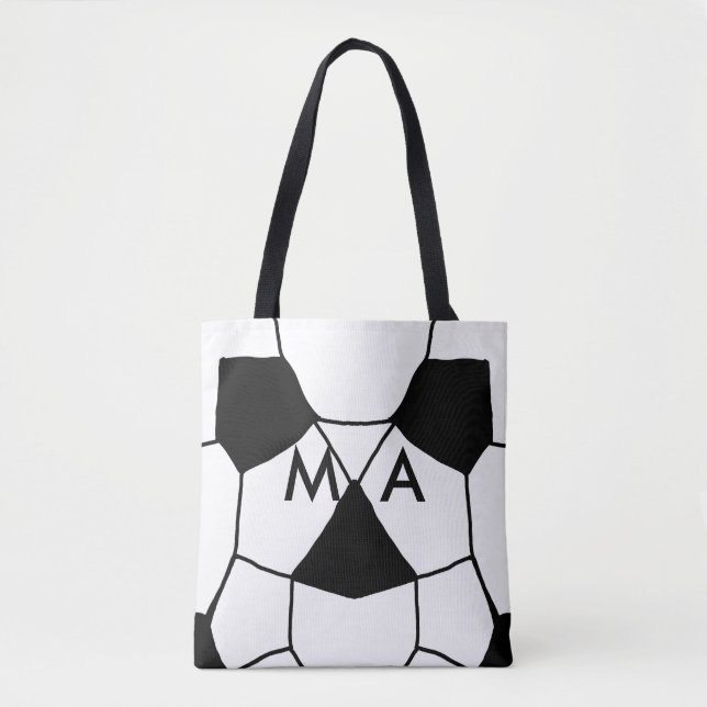 Einfache Monogramm fügen Sie den Namen Mann minima Tasche (Vorderseite)