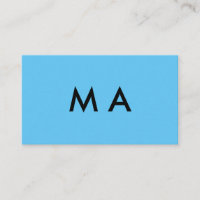 Einfache Monogramm fügen Sie den Namen Mann minima