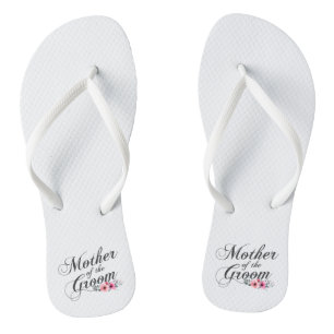 Einfache Mutter der Braut Hochzeit Flip Flops