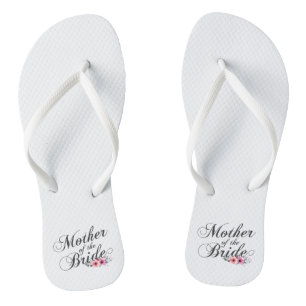 Einfache Mutter der Braut Hochzeit Flip Flops