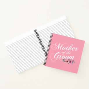 Einfache Mutter der Groomhochzeit   Notebook Notizbuch