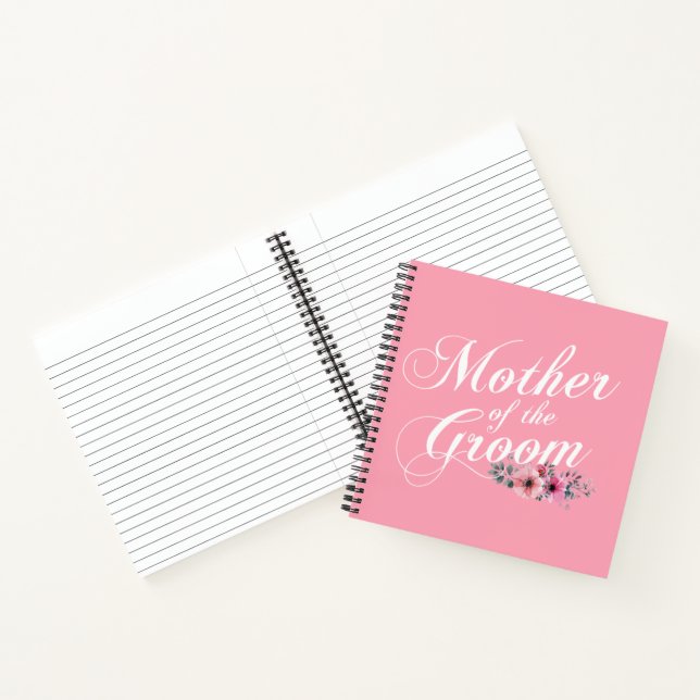 Einfache Mutter der Groomhochzeit | Notebook Notizbuch (Innenseite)
