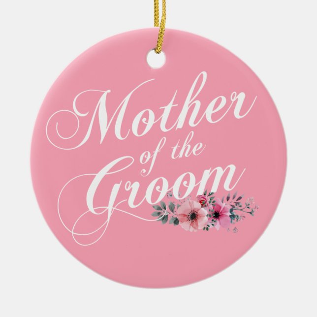 Einfache Mutter der Groomhochzeit | Ornament (Vorne)