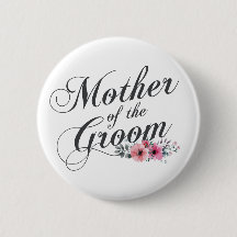 Einfache Mutter der Groomhochzeit | Schaltfläche B
