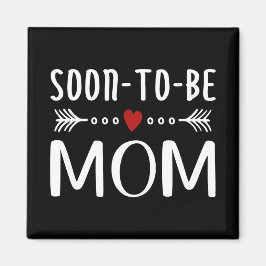 Einfache Mutter-Kind-Mama | Magnet