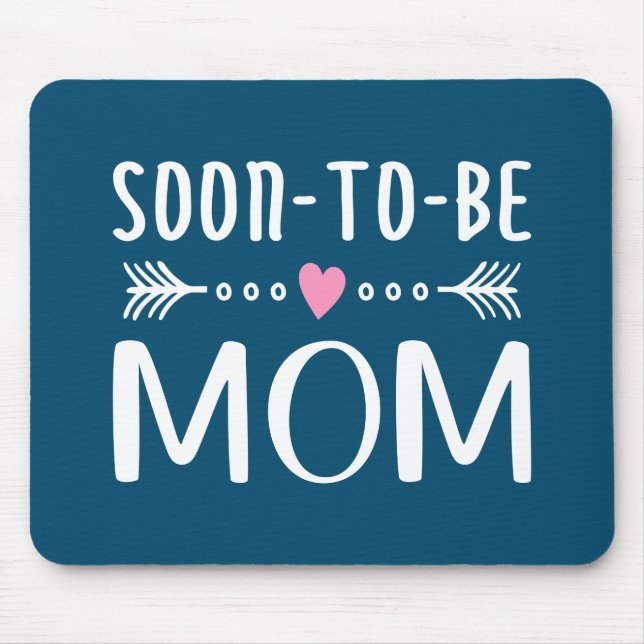 Einfache Mutter-Kind-Mama | Mousepad (Vorne)