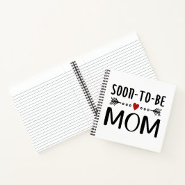 Einfache Mutter-Kind-Mama | Notebook Notizbuch