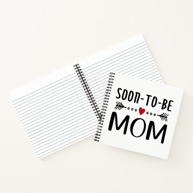 Einfache Mutter-Kind-Mama | Notebook Notizbuch (Innenseite)