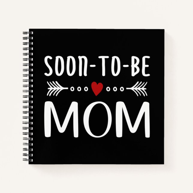 Einfache Mutter-Kind-Mama | Notebook Notizbuch (Vorderseite)