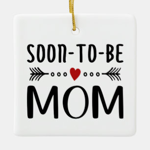 Einfache Mutter-Kind-Mama  Ornament