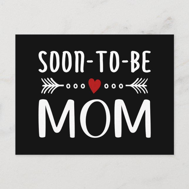 Einfache Mutter-Kind-Mama | Postkarte (Vorderseite)