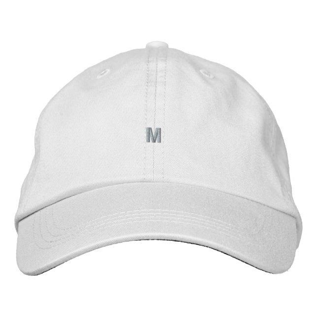 Einfache Mütze Bestickte Baseballkappe (Vorderseite)