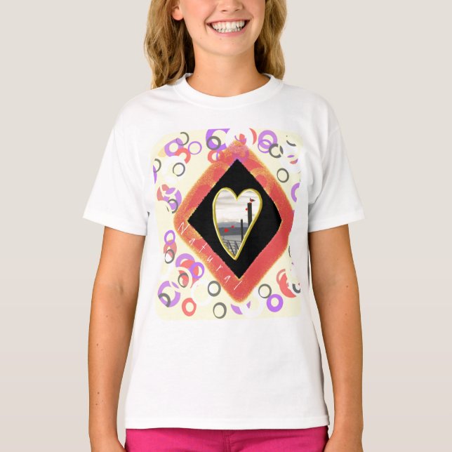 Einfache natürliche Lebensgemeinschaft T-Shirt (Vorderseite)