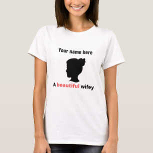 Einfache Niedlich-Romantische Valentinstag T-Shirt