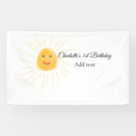Einfache niedliche Kleinkinder mit minimaler Kinde Banner