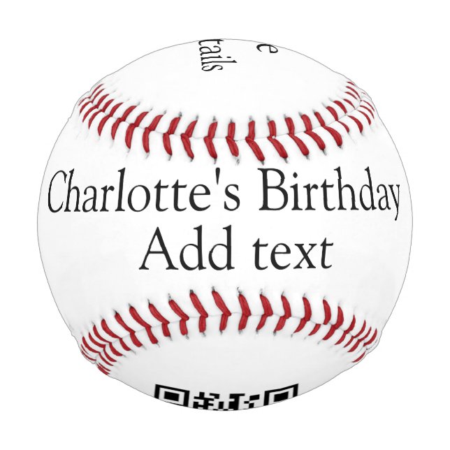 Einfache niedliche Kleinkinder mit minimaler Kinde Baseball (Vorderseite)