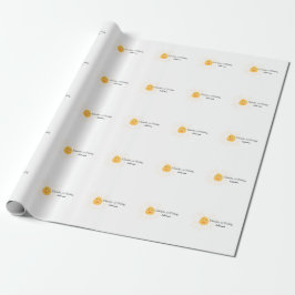 Einfache niedliche Kleinkinder mit minimaler Kinde Geschenkpapier