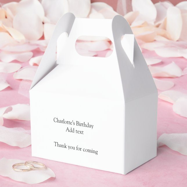 Einfache niedliche Kleinkinder mit minimaler Kinde Geschenkschachtel (Hochzeit)