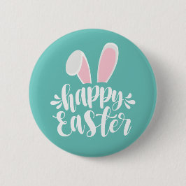 Einfache Niedliche Ohren glücklich Ostern | Schalt Button