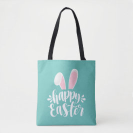 Einfache Niedliche Ohren glücklich Ostern | Traget Tasche