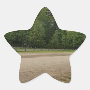 Einfache Orte Stern-Aufkleber