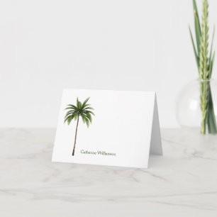Einfache Palm Tree Tropical Custom Blank Innen