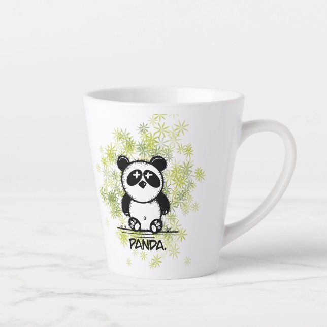 einfache Panda Milchtasse (Rechts)
