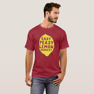 Einfache Peasy Zitrone Squeezy T-Shirt