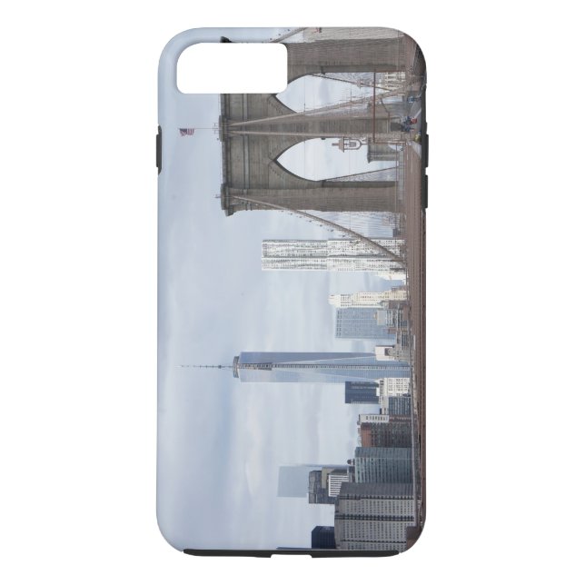 Einfache Personalisierte Brooklyn Bridge Case-Mate iPhone Hülle (Rückseite)