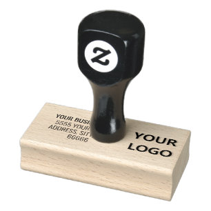 Einfache Personalisierte Firmenadresse Gummistempel