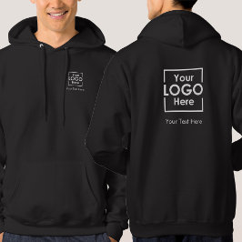 Einfache Personalisierte Firmenlogo - Vorderseite Hoodie
