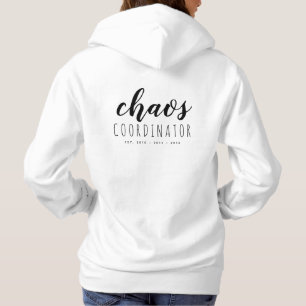 Einfache Personalisierte Hoodie für die Mama   Sch