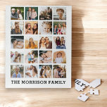 Einfache Personalisierte Instagram-Familie<br><div class="desc">Mit diesem Personalisierten Jigsaw-Puzzle können Sie Ihre hochgeschätzten Erinnerungen erfassen. Dieses Puzzle mit Platz für Ihre Lieblings-Fotos schafft eine atemberaubende visuelle Darstellung Ihrer besonderen Momente. Personalisieren Sie es mit Ihren eigenen Bildern, um ein einzigartiges Geschenk für Freunde, Familie oder sogar sich selbst zu machen. Perfekt für Geburtstage, Jubiläen oder einfach...</div>