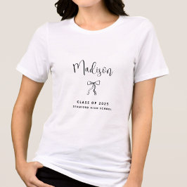 Einfache Personalisierte Klasse des Abschlusses 20 Tri-Blend Shirt