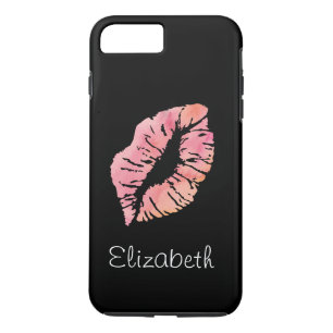 Einfache Personalisierte Schwarz-Rosa Lippen title_seo2