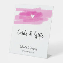 Einfache Pinselstriche & Herz-Hochzeitkarten & Ges