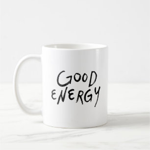 Einfache Positive Minimalistische Gute Energie Bol Kaffeetasse