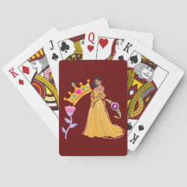 Einfache Prinzessin Spielkarten