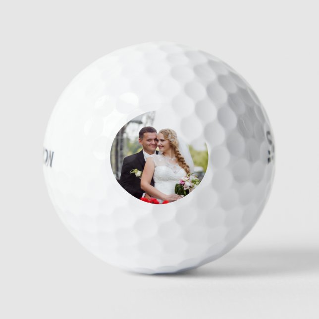 Einfache professionelle Foto-Golfbälle Golfball (Vorderseite)