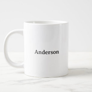 Einfache professionelle Geschäft Riesen Jumbo-Tasse
