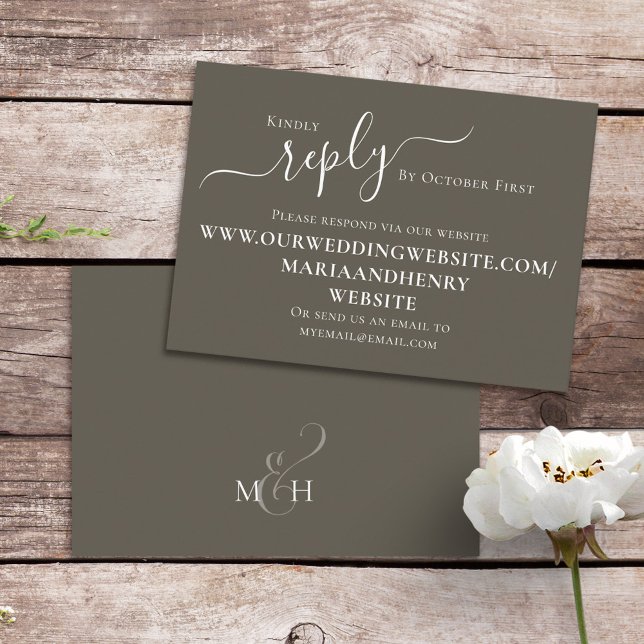 Einfache QR Code UAWG Online Neutral Brown einfach Begleitkarte (Von Creator hochgeladen)