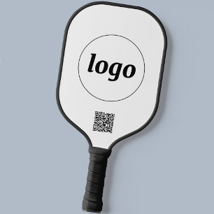 Einfache QR-Code-Werbung Pickleball Schläger