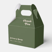 Einfache Retro-Vibes | Olive Green Gastgeschenk Ho