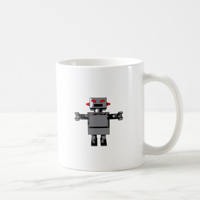 Einfache Robot-Tasse Kaffeetasse (Rechts)